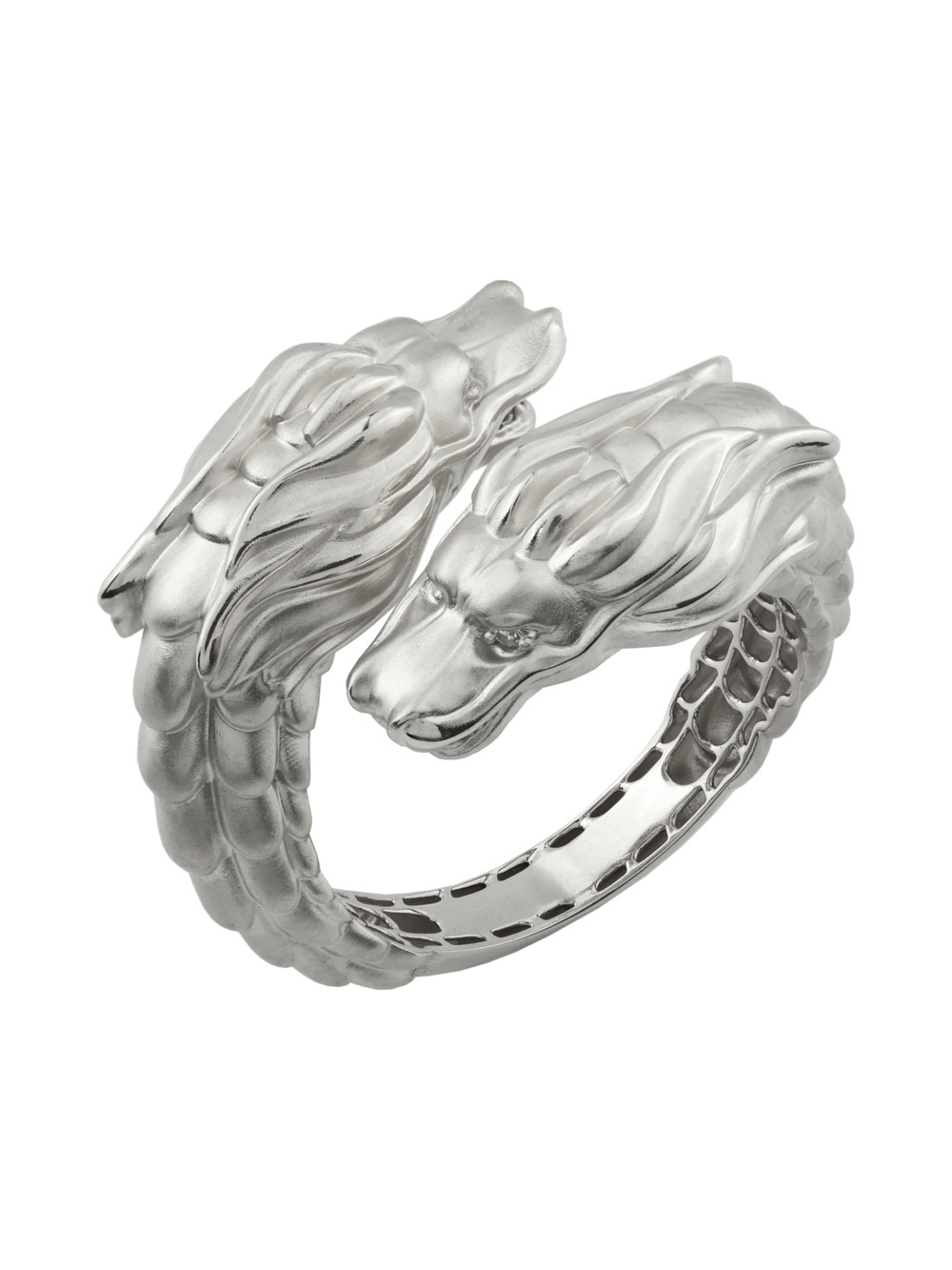 Кольцо из белого золота c бриллиантами