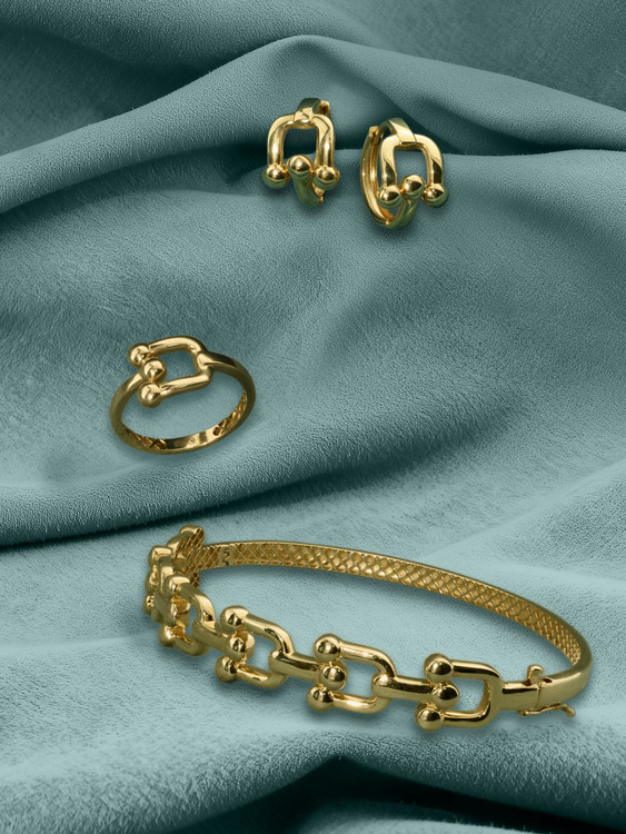 Кольцо из лимонного золота