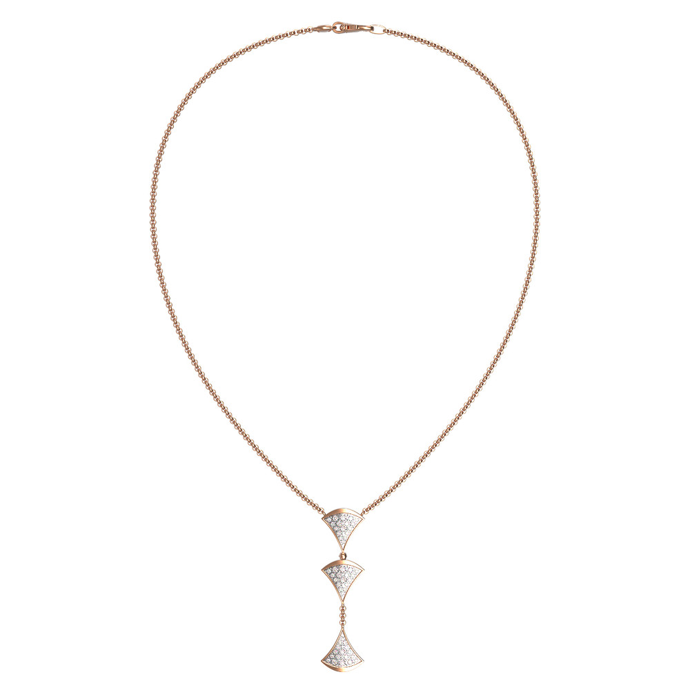 Колье из золота c бриллиантами