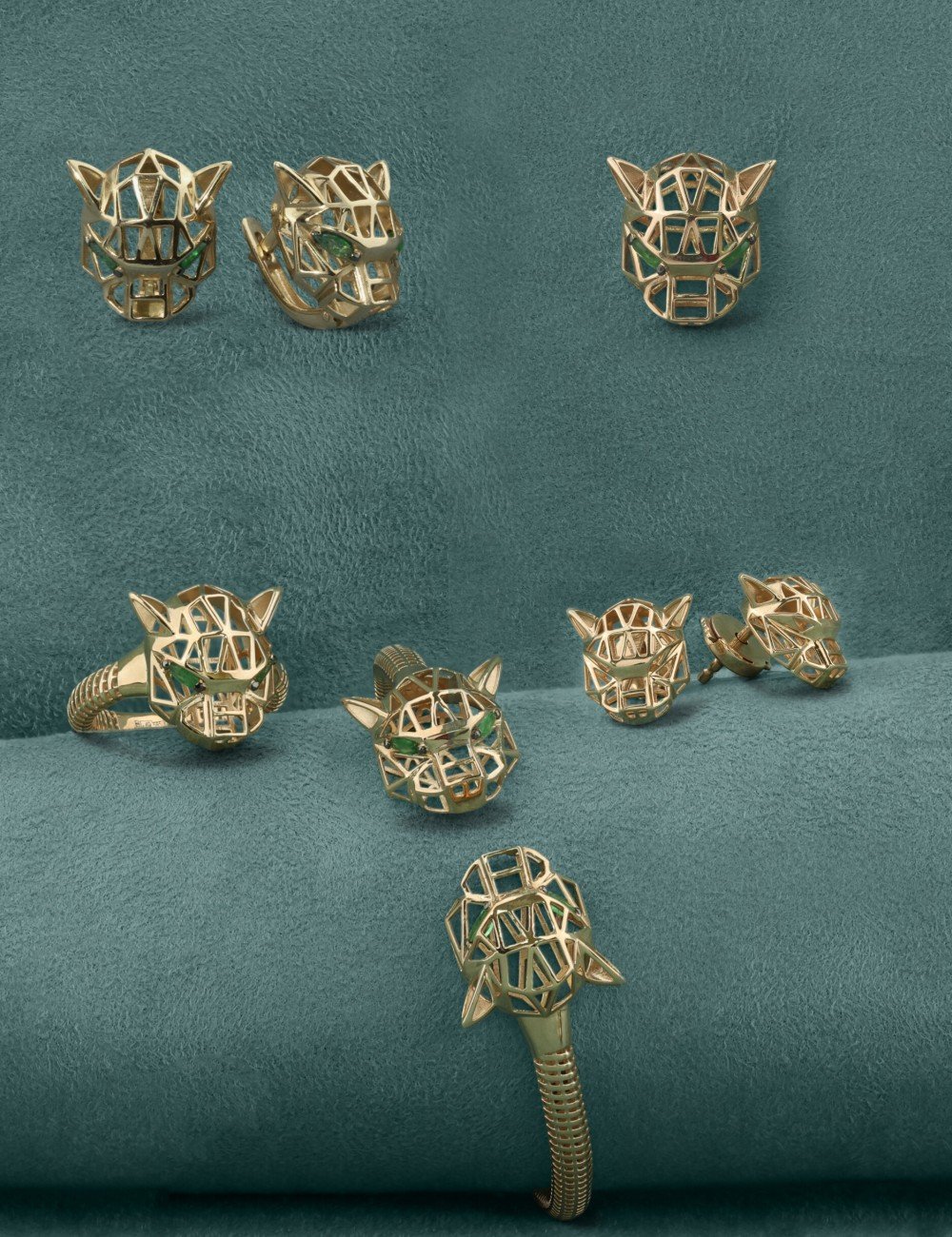 Серьги из золота 585 пробы