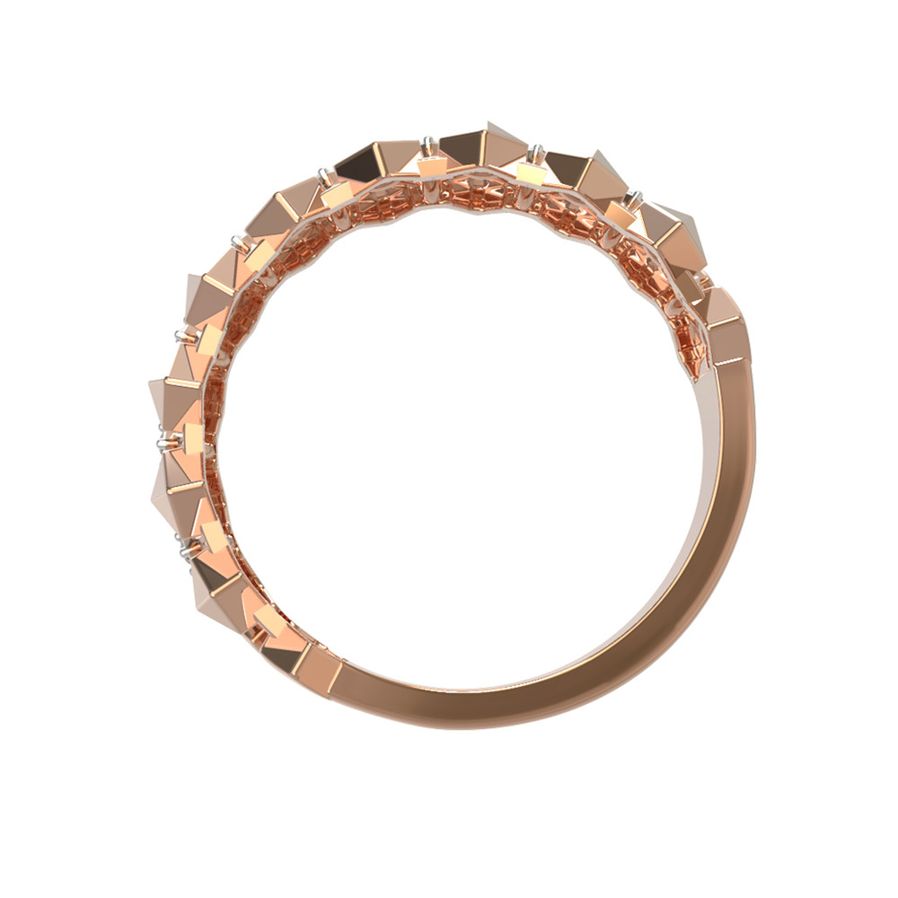 Кольцо из золота c бриллиантами