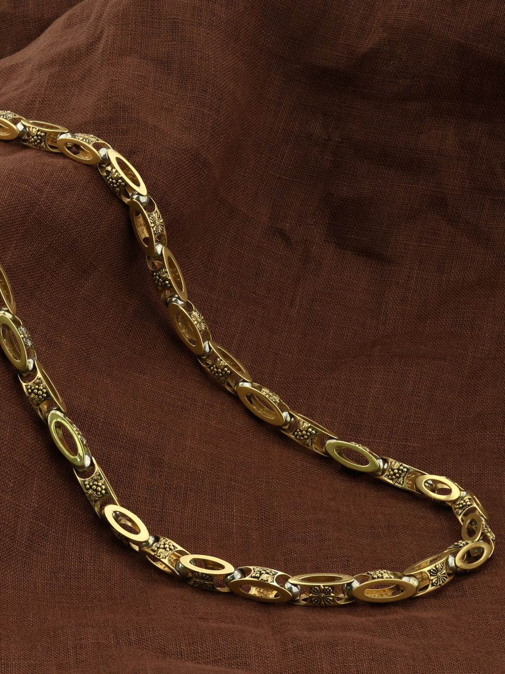 Цепь из лимонного золота