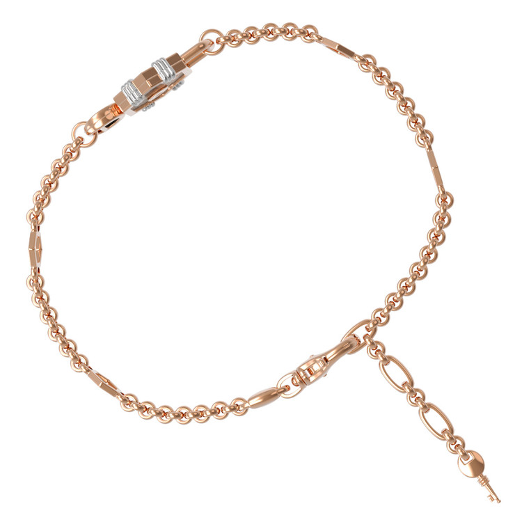 Браслет из золота c ониксом и перламутром