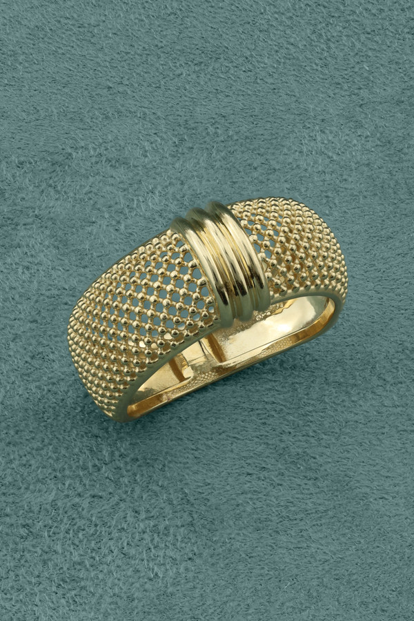 Кольцо из лимонного золота