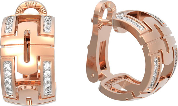 Серьги из золота c бриллиантами