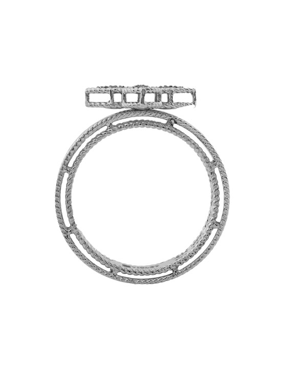 Кольцо из белого золота c бриллиантами