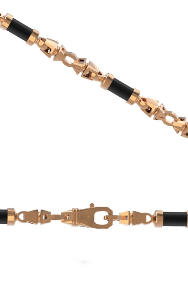 Цепь из золота c ониксом