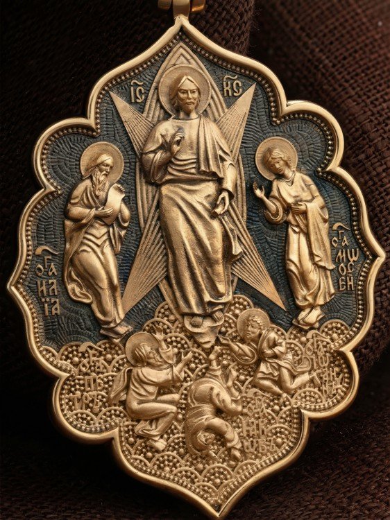 Образок из золота