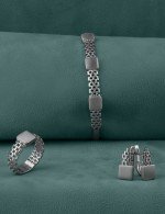 Кольцо из белого золота 585 пробы
