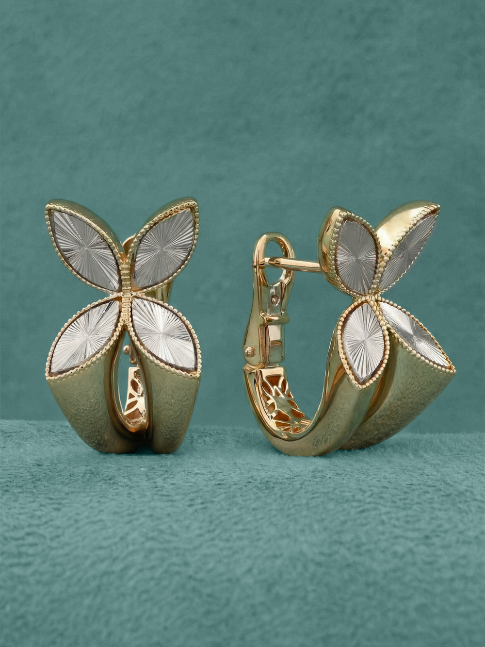 Серьги из золота