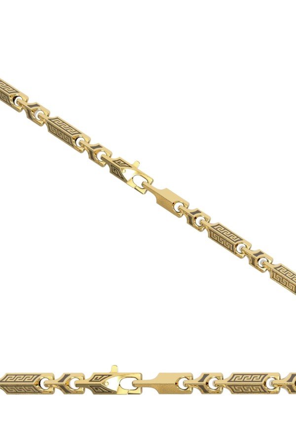 Цепь из лимонного золота