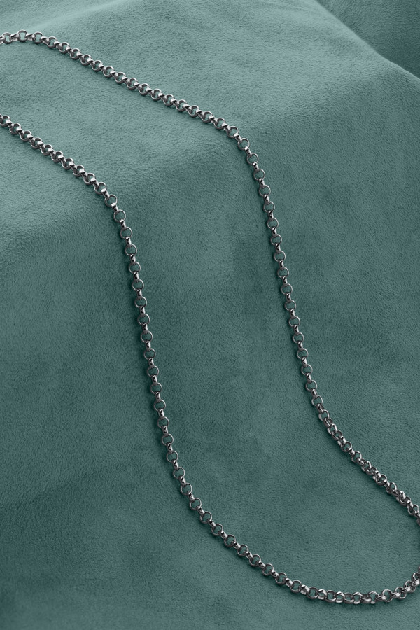 Цепь из белого золота