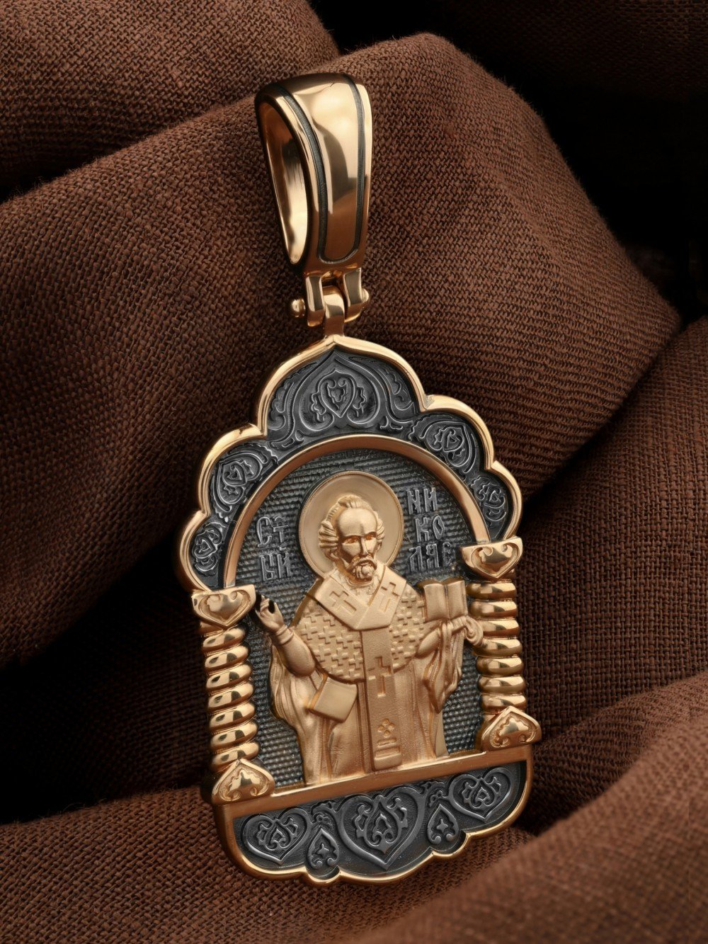 Образок из золота