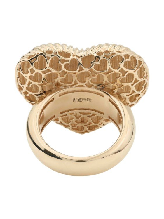 Кольцо из золота c рубином