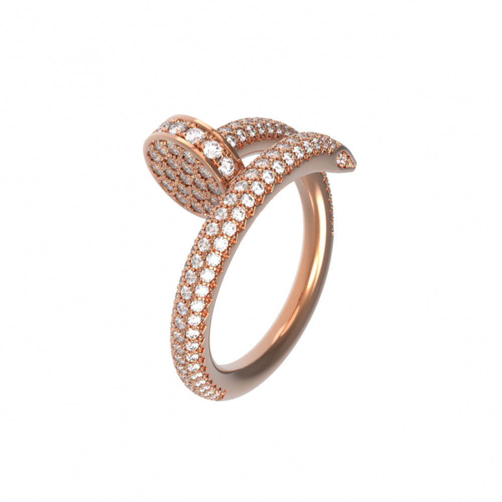 Кольцо из золота c бриллиантами