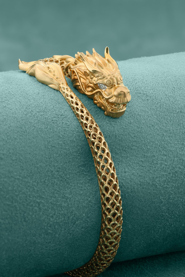 Браслет из золота c бриллиантами