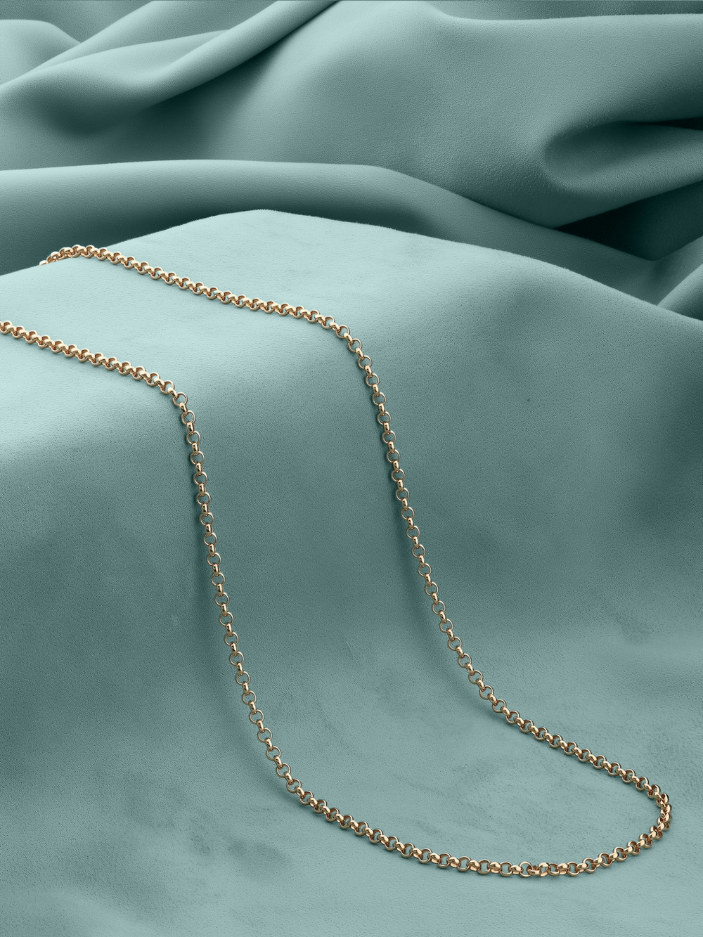 Цепь из лимонного золота