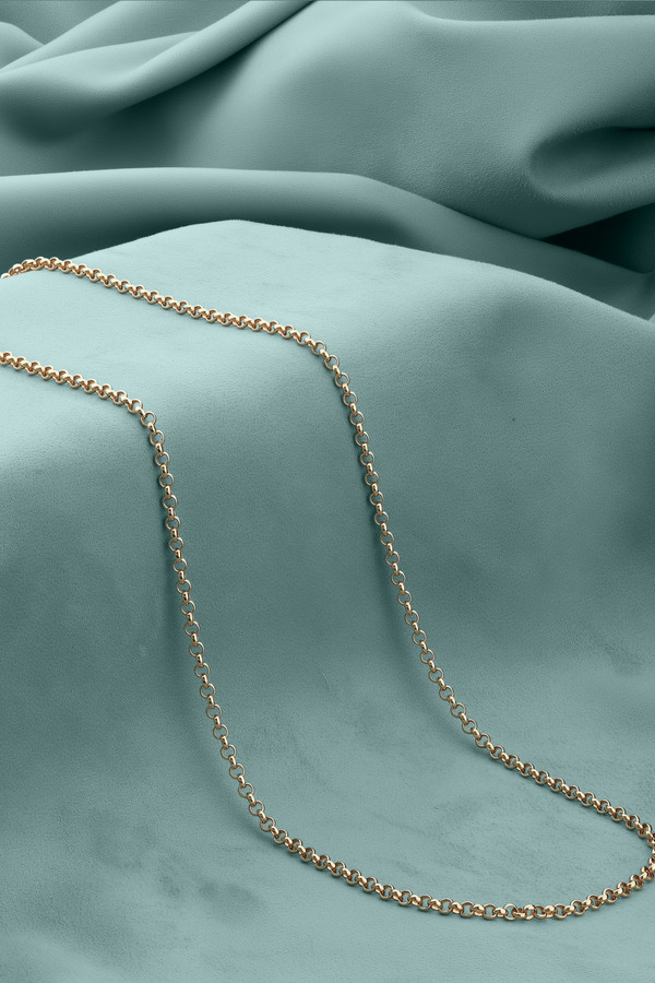 Цепь из лимонного золота