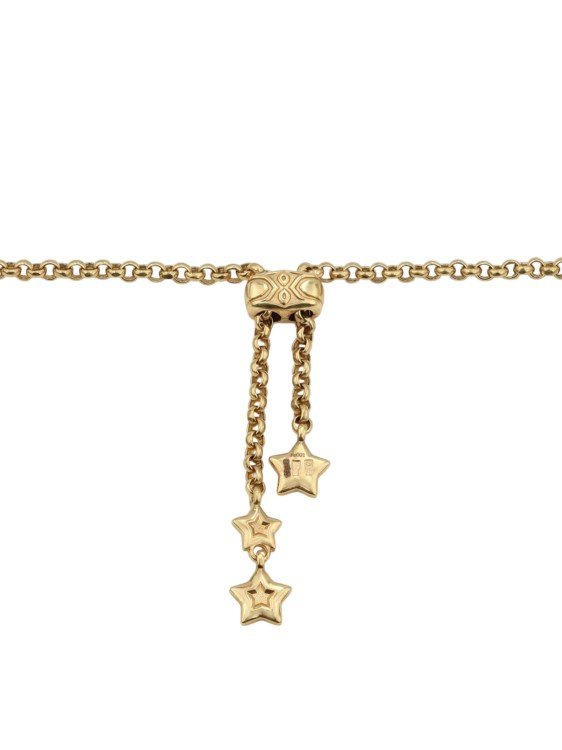 Колье из лимонного золота c бирюзой и лазуритом