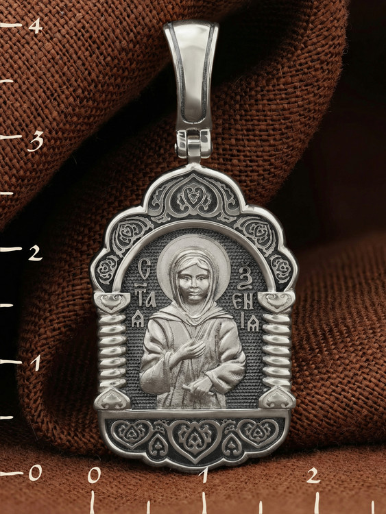 Образок из белого золота