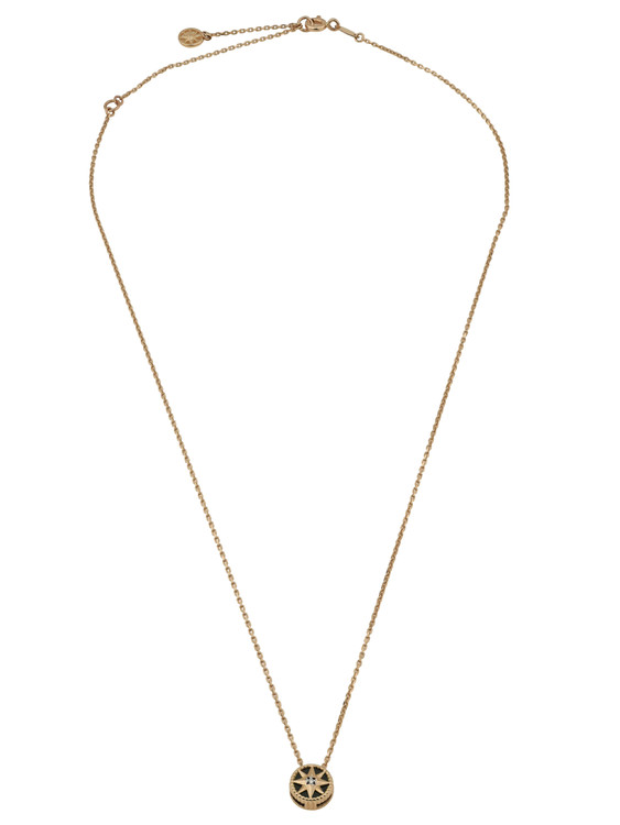 Колье из золота c бриллиантами и ониксом