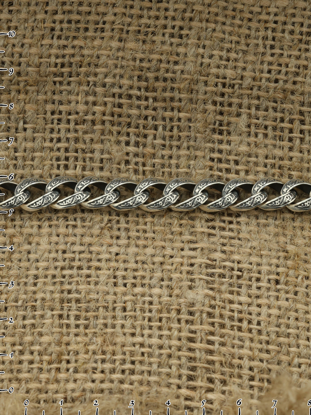 Браслет из серебра c рубином