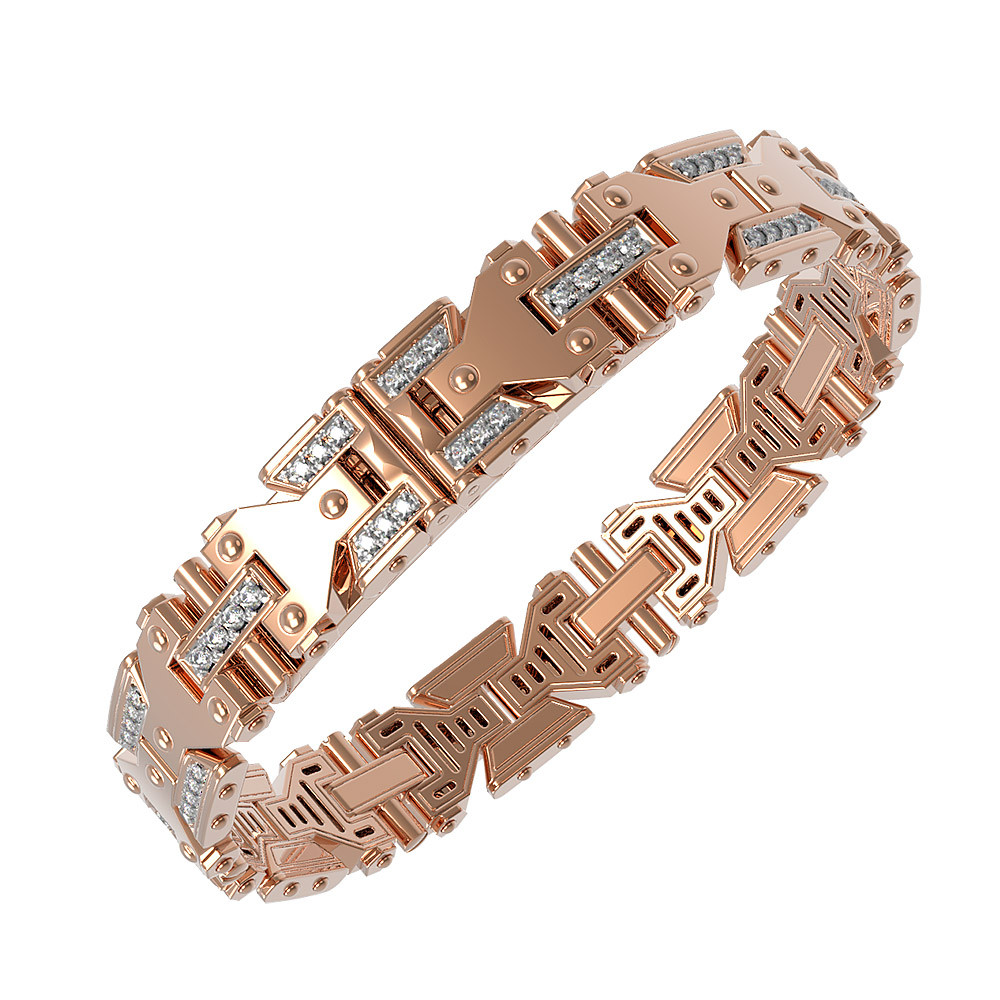 Браслет из золота c бриллиантами