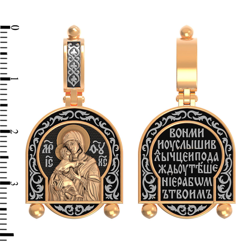 Образок из золота