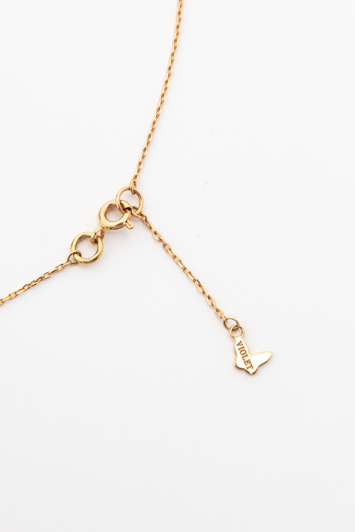 Колье из золота c ониксом