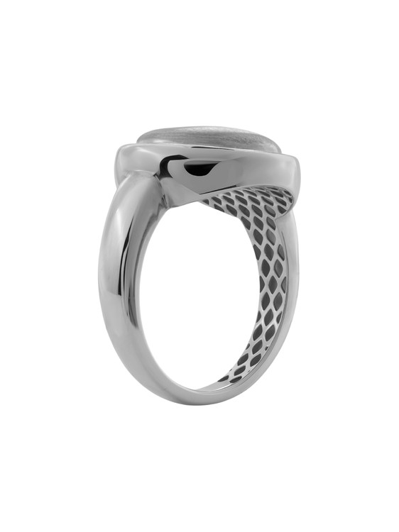 Кольцо из белого золота