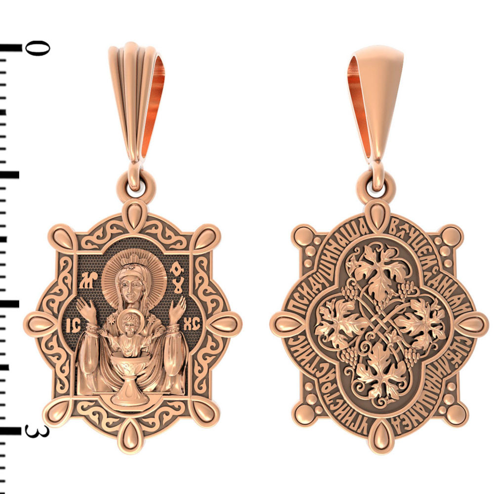 Образок из золота