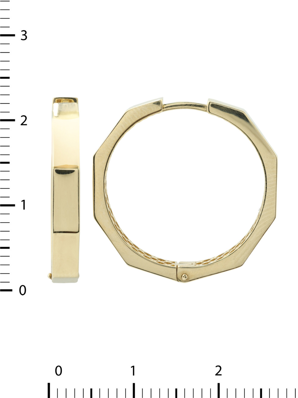 Серьги из лимонного золота