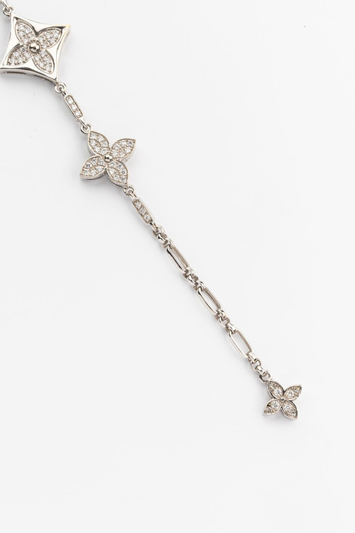 Браслет из белого золота c бриллиантами