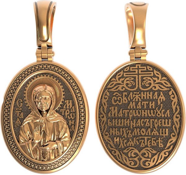 Образок из золота