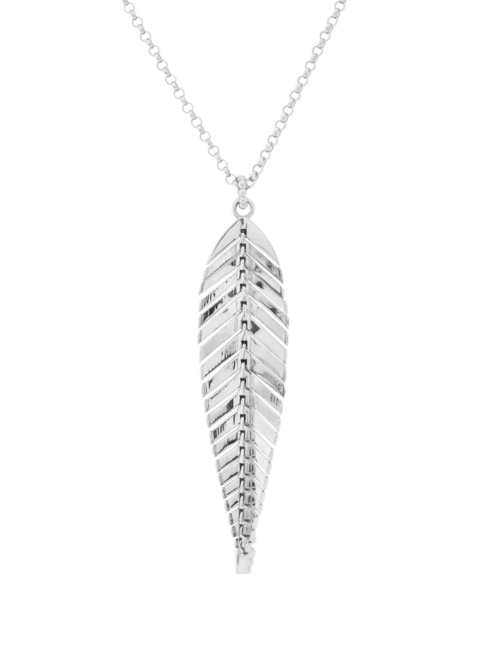 Колье из белого золота