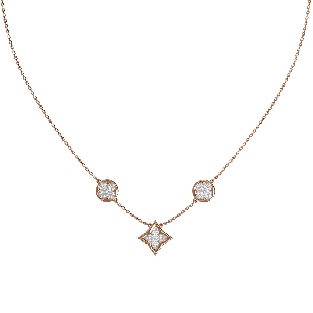 Колье из золота c бриллиантами