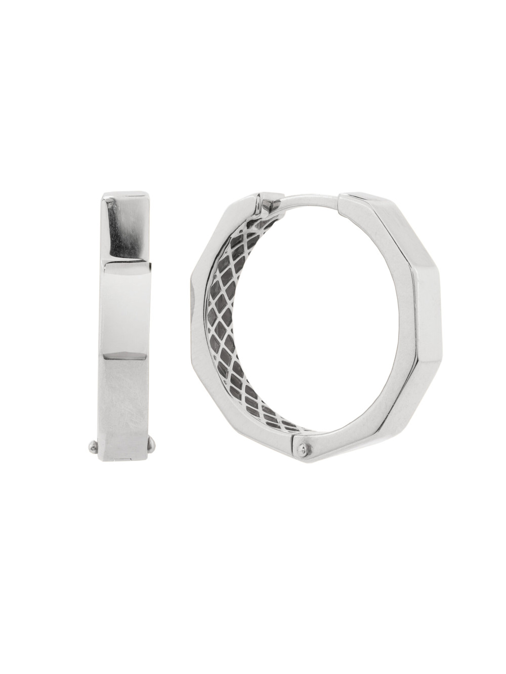 Серьги из белого золота