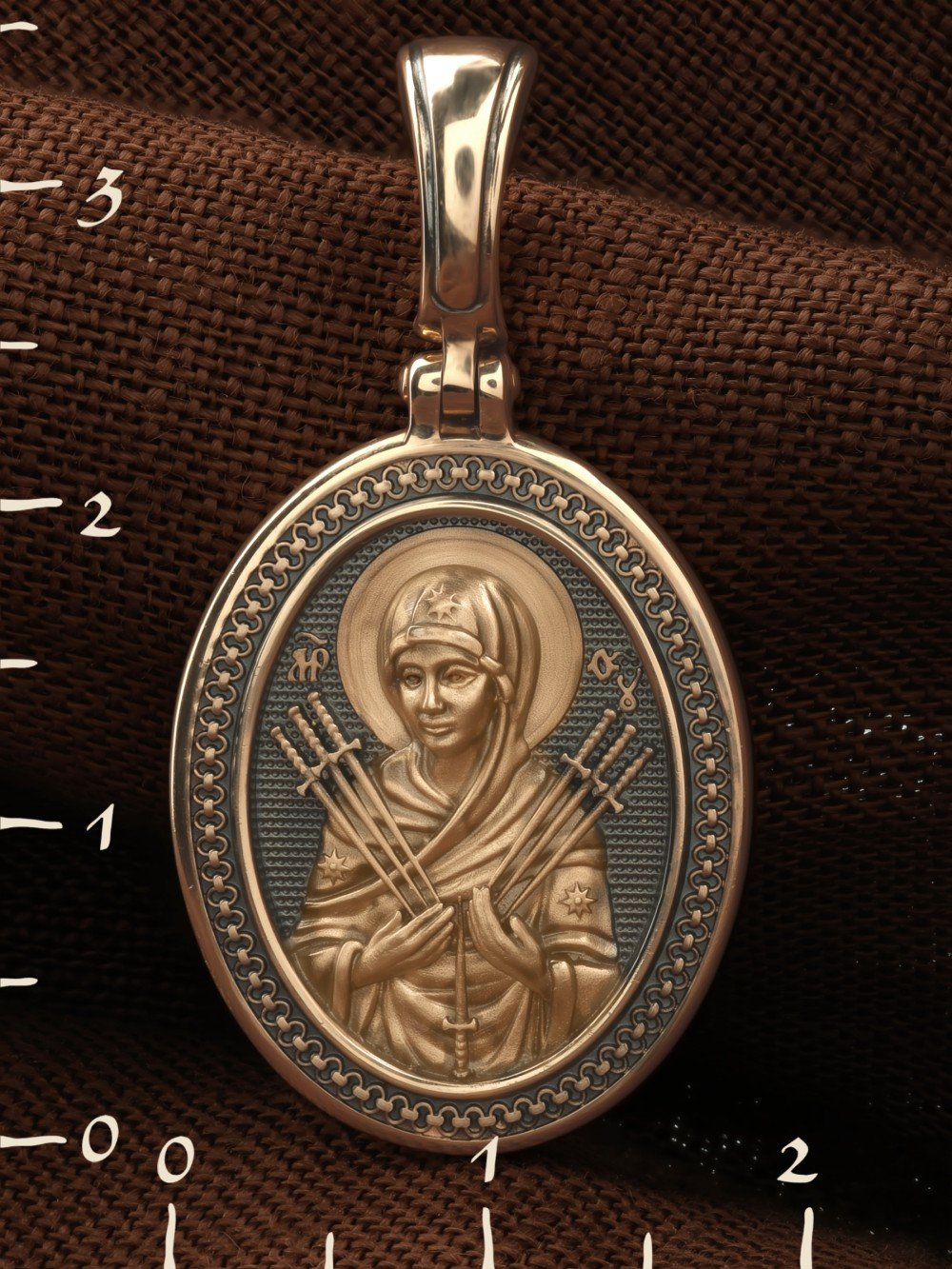 Образок из золота