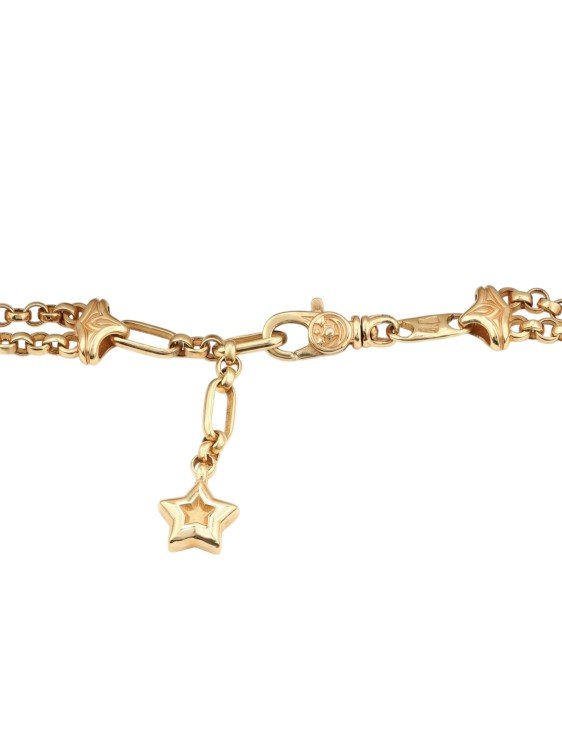 Браслет из лимонного золота c бирюзой и лазуритом