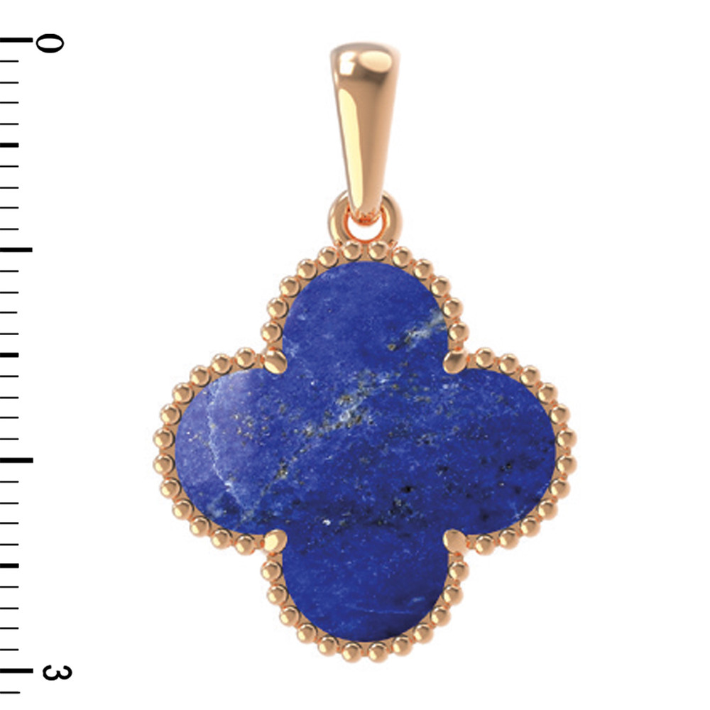 Подвеска из золота c лазуритом