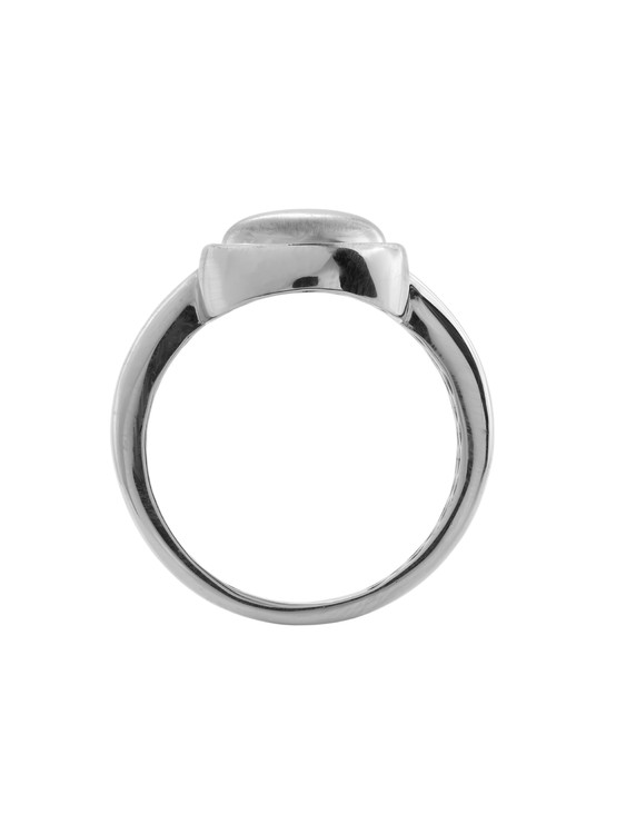 Кольцо из белого золота