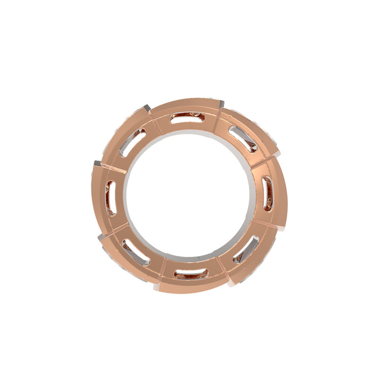 Подвеска из золота c бриллиантами и перламутром