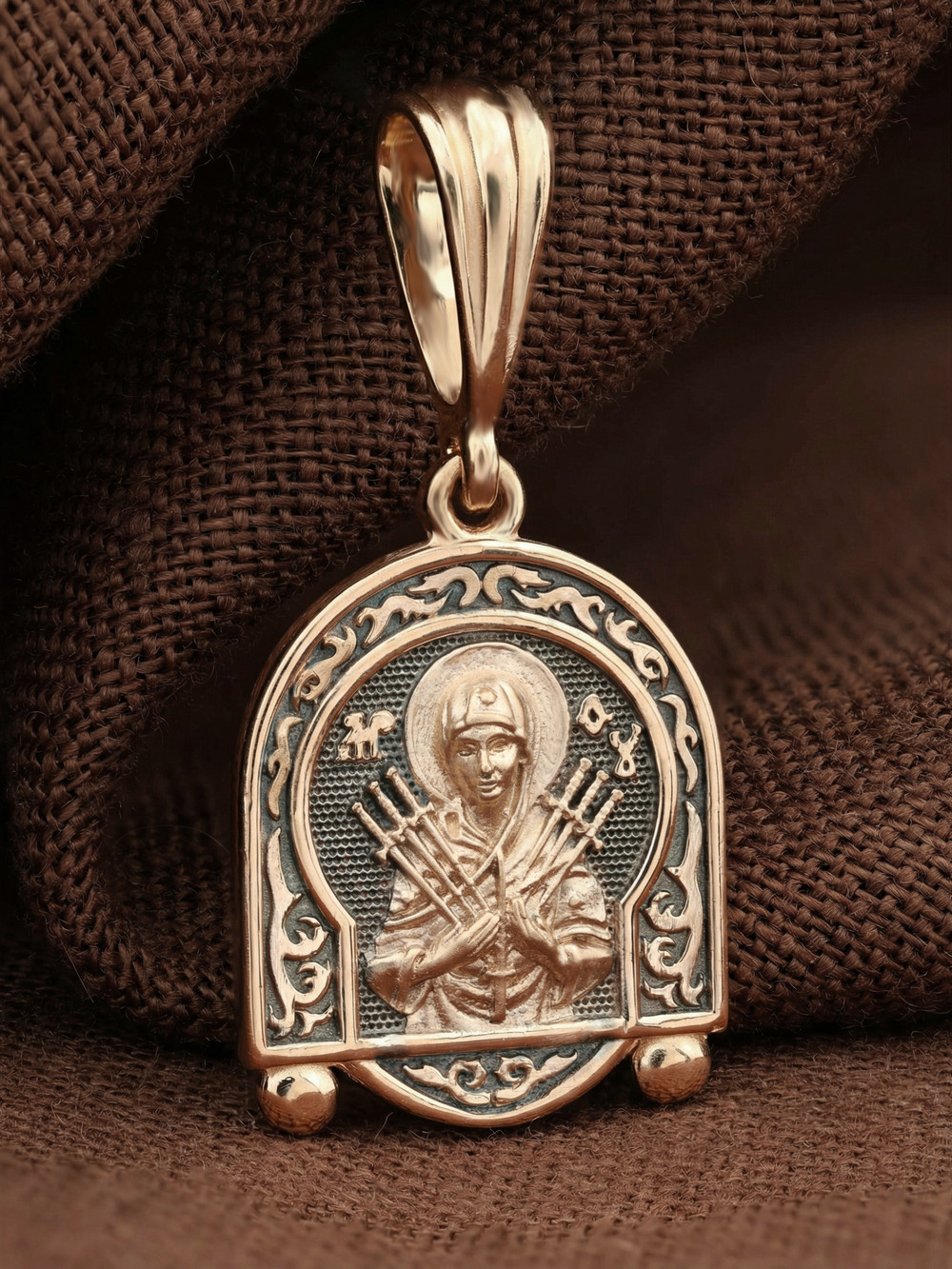 Образок из золота