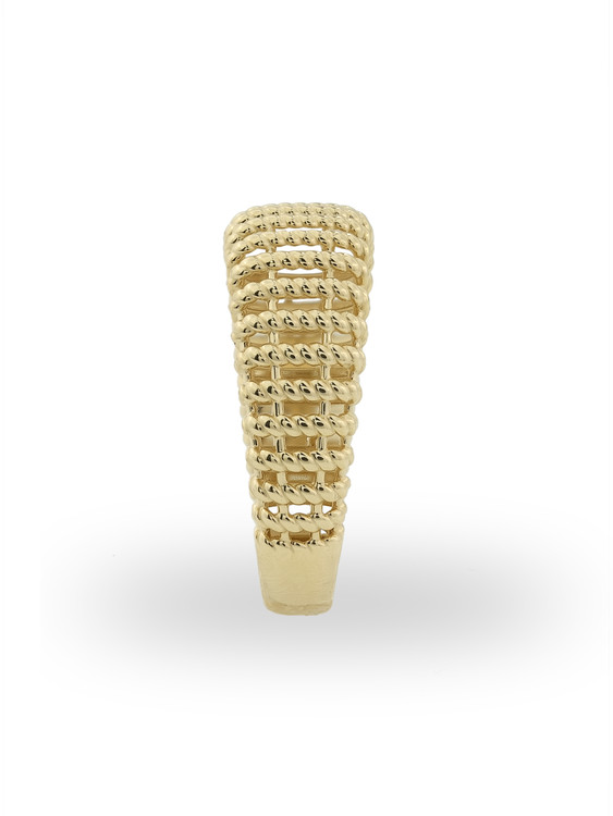 Кольцо из лимонного золота