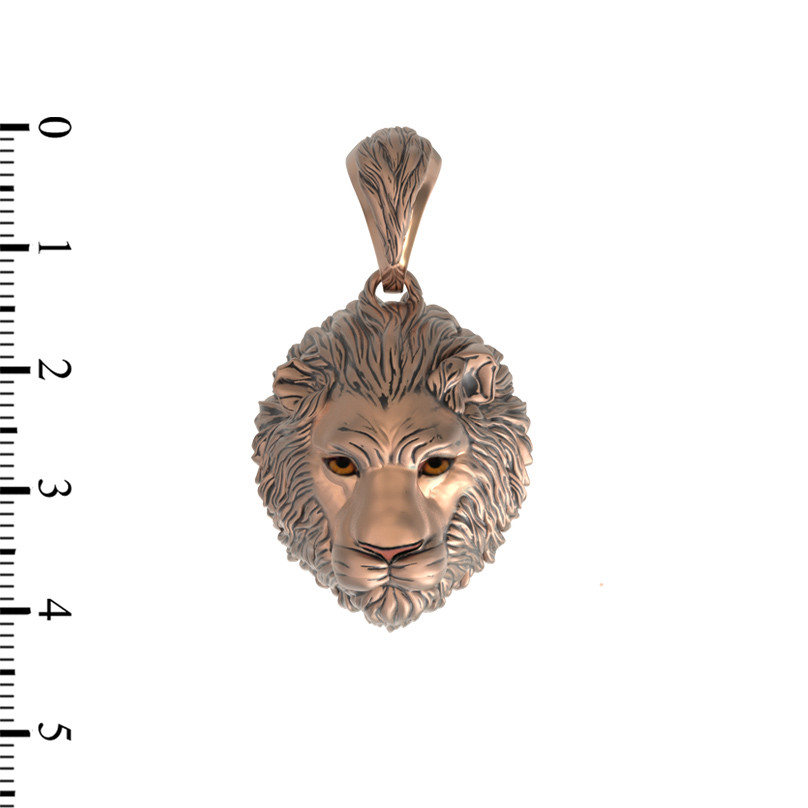 Подвеска из золота c эмалью