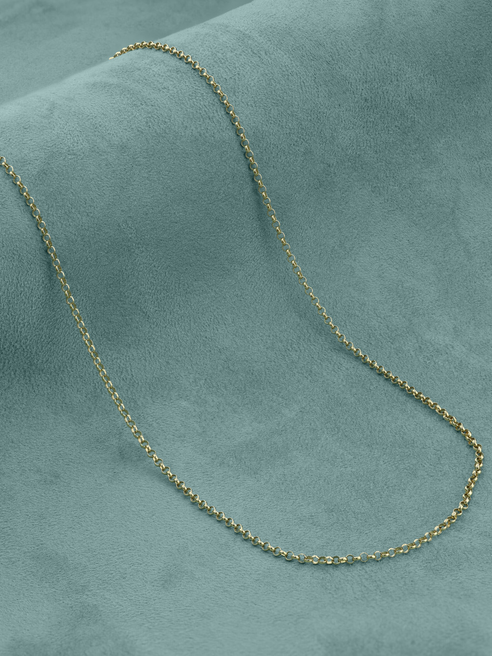 Цепь из лимонного золота