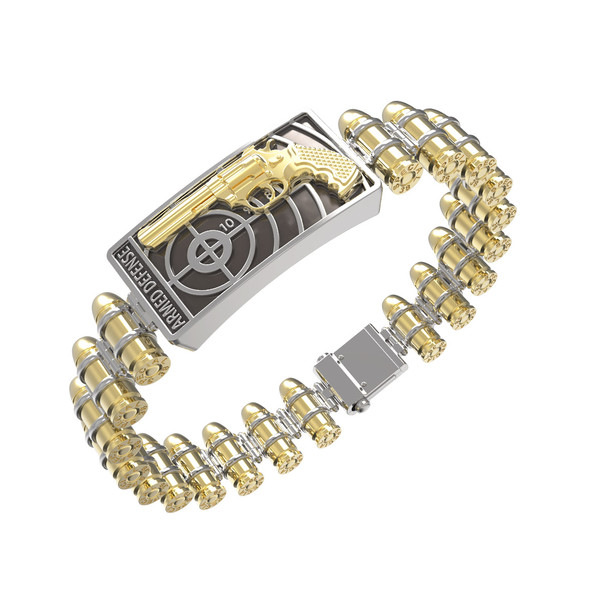 Браслет из лимонного золота