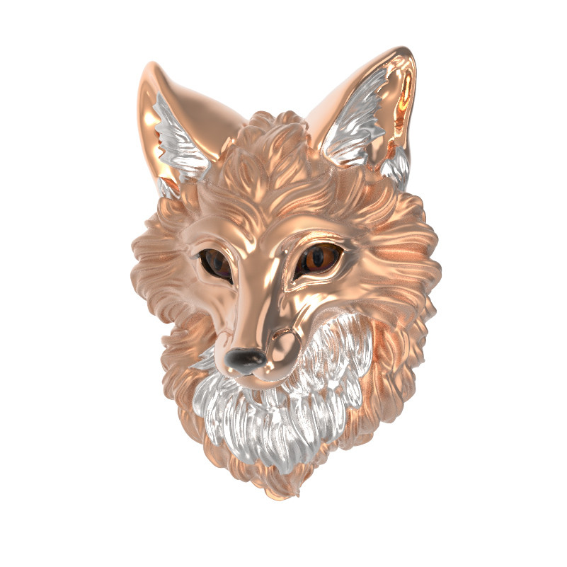 Подвеска из золота c эмалью