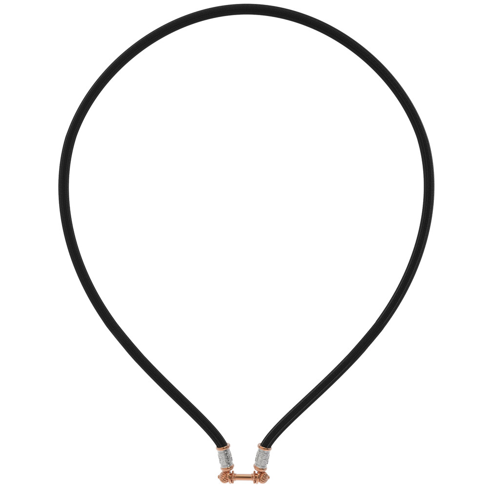 Шнурок шёлковый из золота c шёлковым шнурком