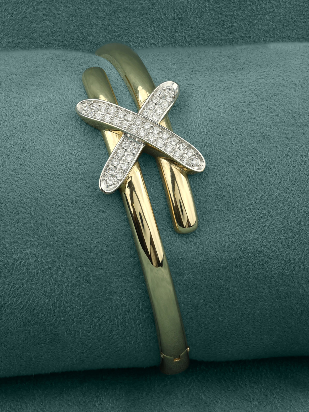 Браслет из лимонного золота c бриллиантами